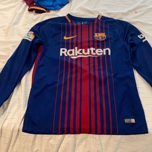 Long sleeve Barcelona jersey